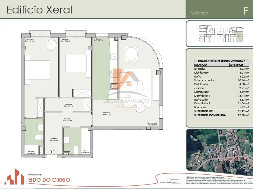 Appartement avec terrasse à vendre à Rua Xeral-Bandeira 20, imagen 2