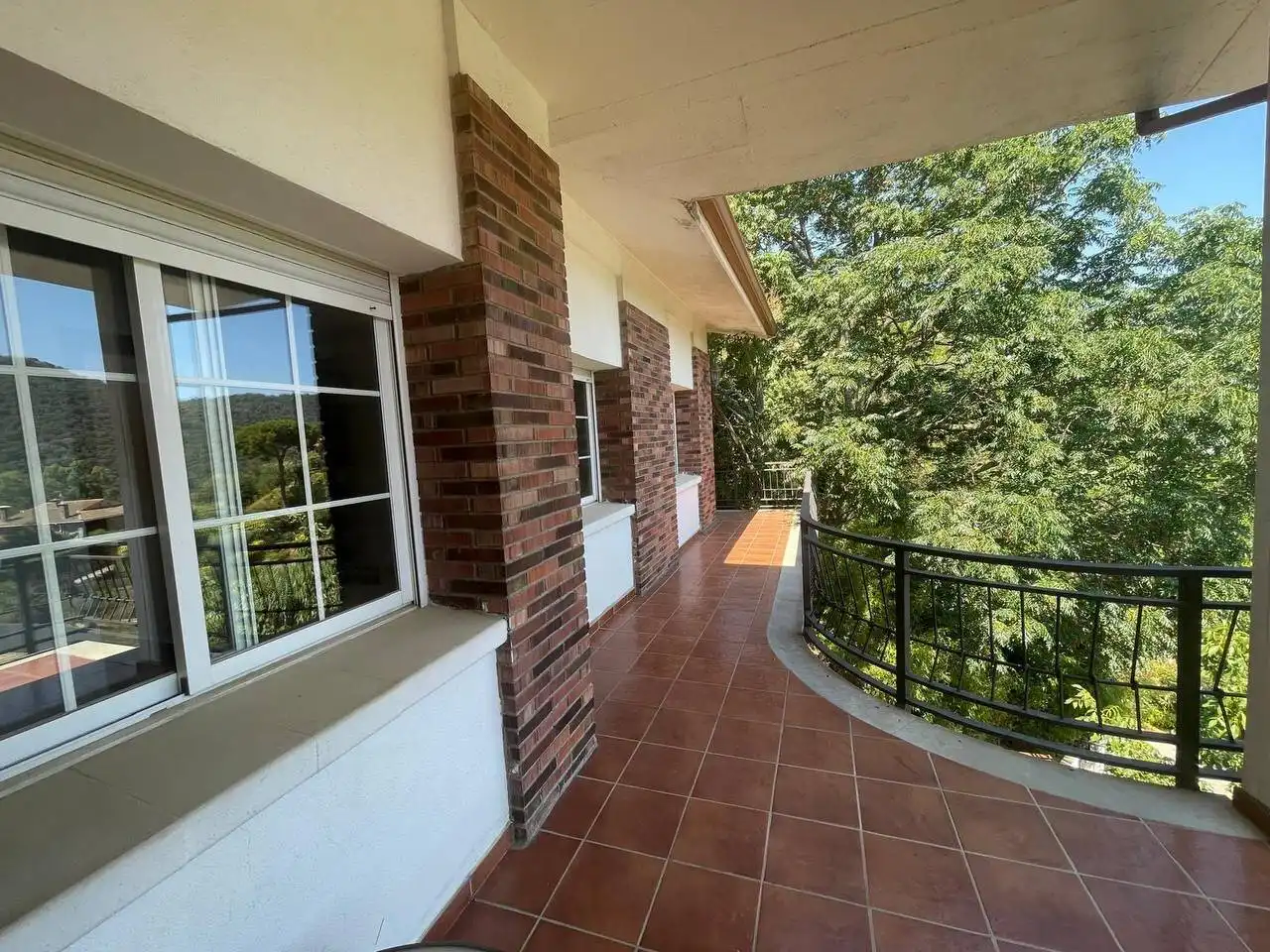 Terraza de Casa o chalet en venta en Vilanova del Vallès con Jardín privado