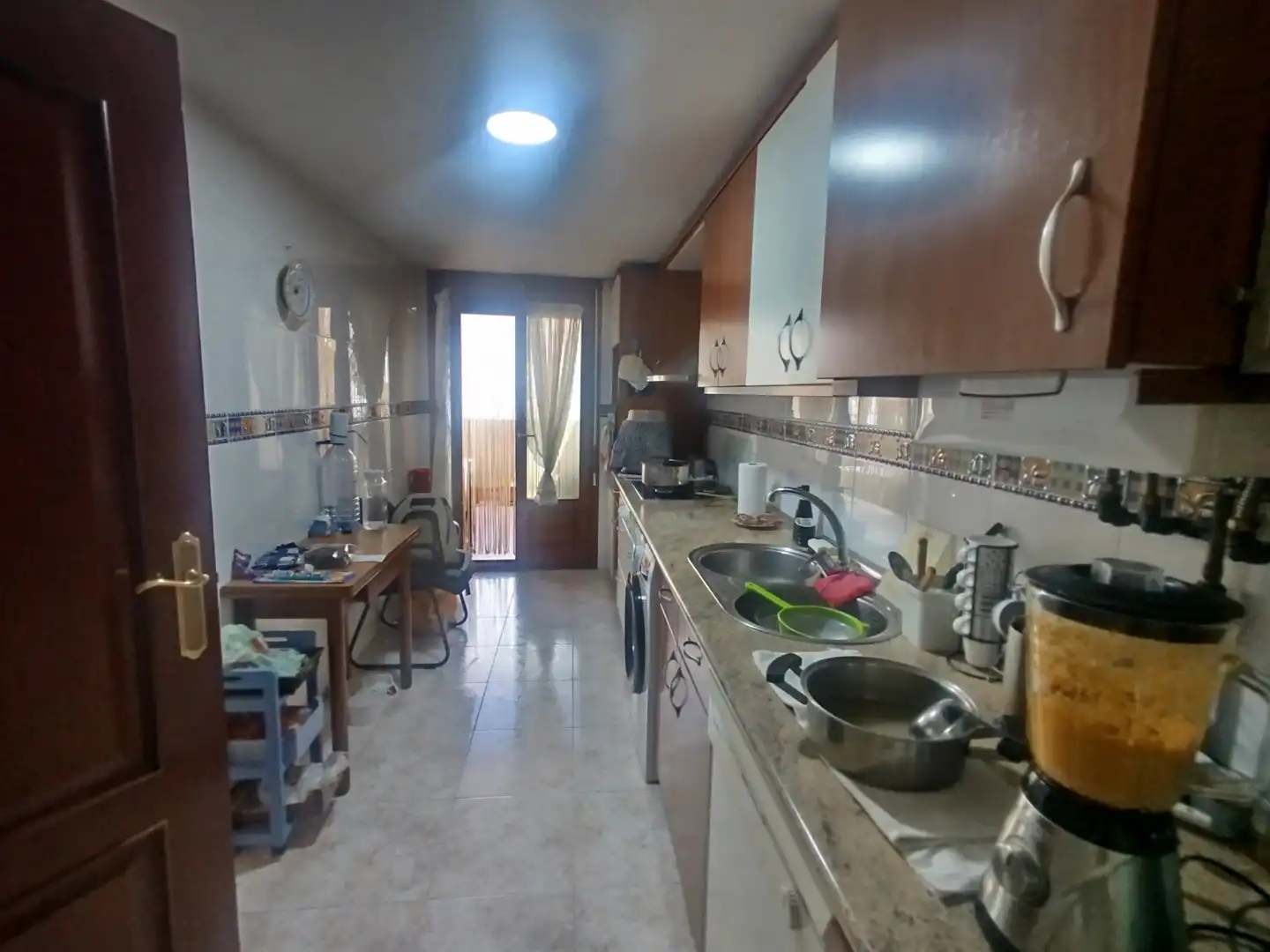 Cuina de Finca rústica en venda en Binéfar amb Calefacció, Terrassa i Traster