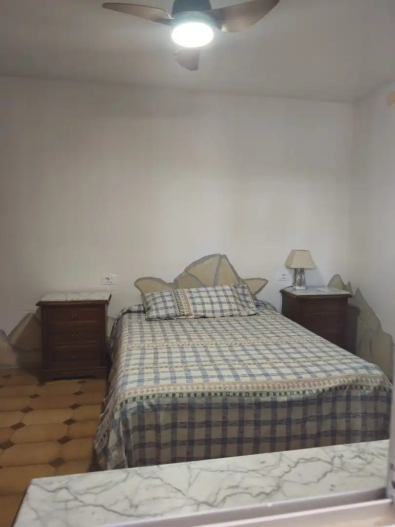 Bedroom of Houses for rent in Castellón de la Plana / Castelló de la Plana  with Air Conditioner, Private garden and Terrace