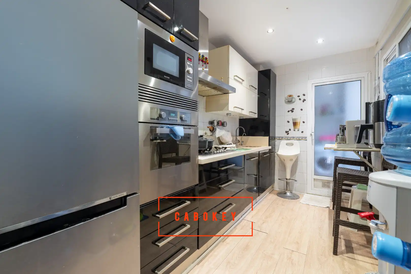 Kitchen of Flat for sale in Roquetas de Mar  with Air Conditioner, Heating and Terrace