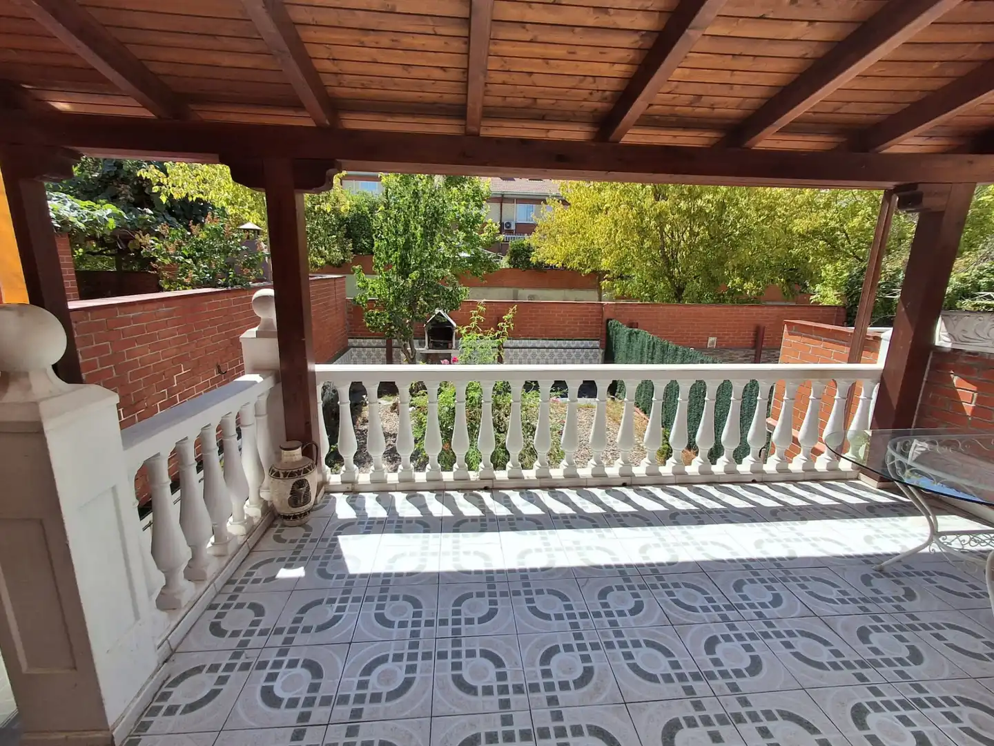 Terraza de Casa o chalet de alquiler en Tres Cantos con Calefacción, Terraza y Trastero