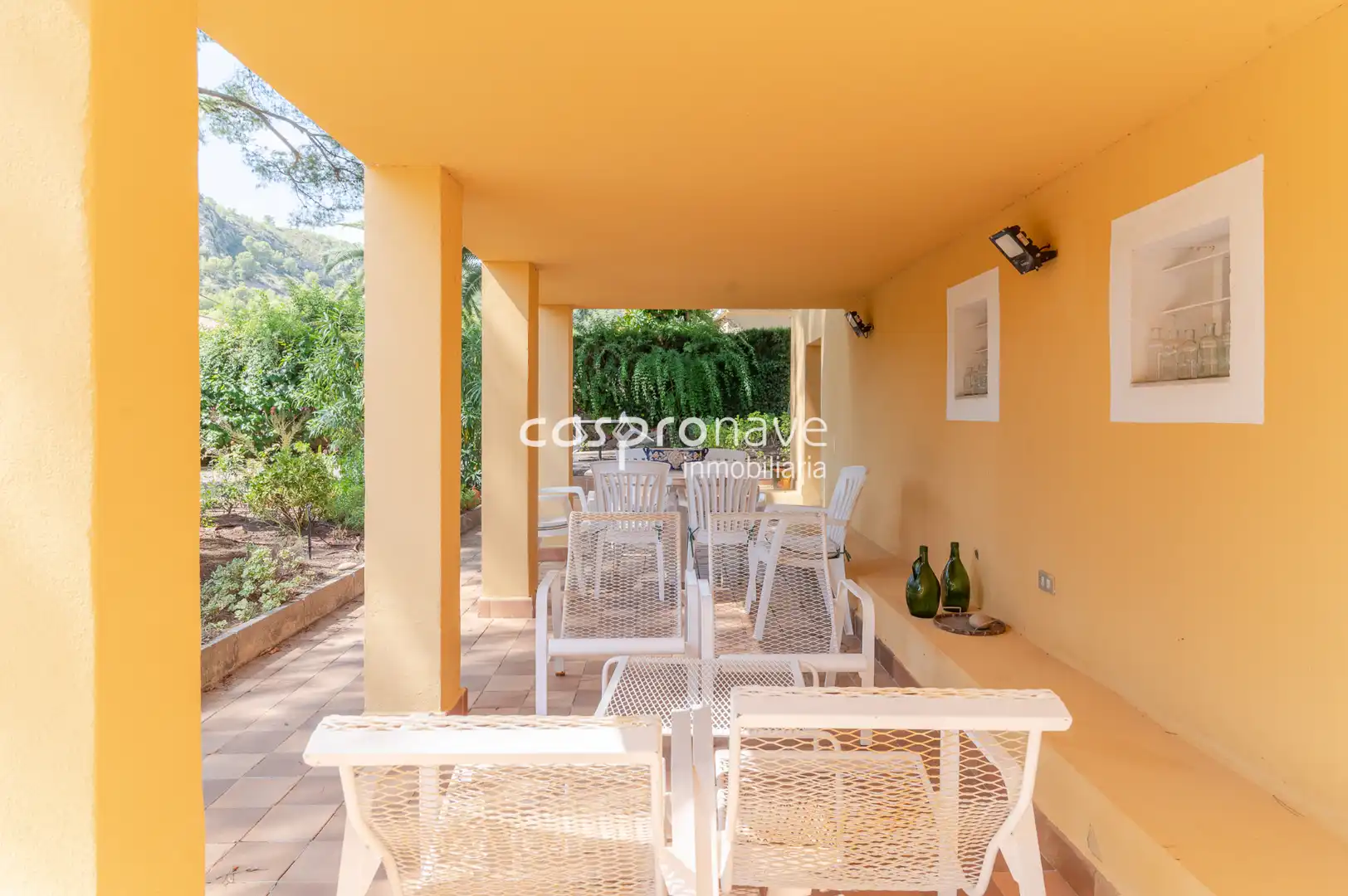 Garten von Haus oder Chalet zum Verkauf in Benicasim / Benicàssim mit Heizung, Privatgarten und Terrasse