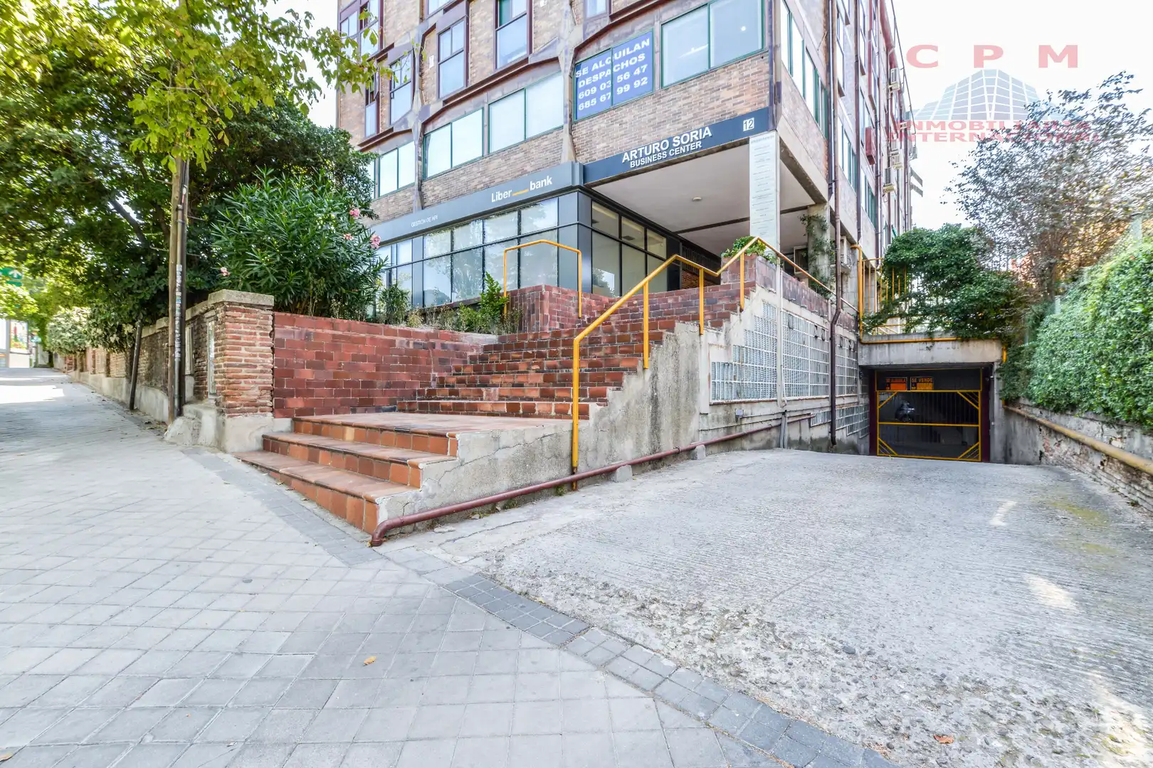 Exterior view of Office for rent in Madrid  with Air Conditioner, Heating and Furnished