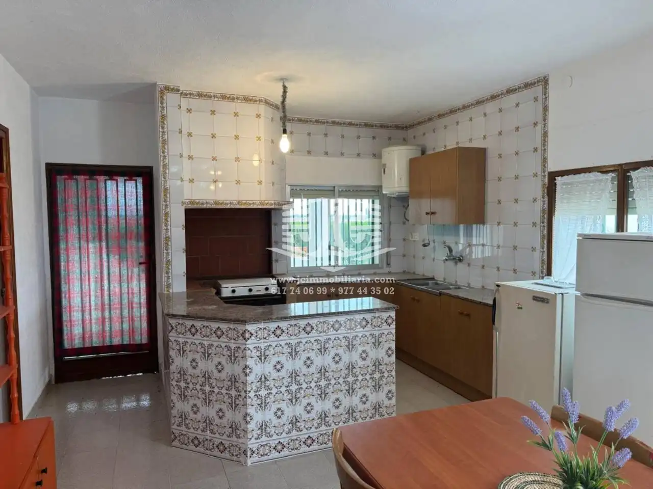 Cocina de Casa o chalet en venta en Amposta con Jardín privado, Terraza y Amueblado