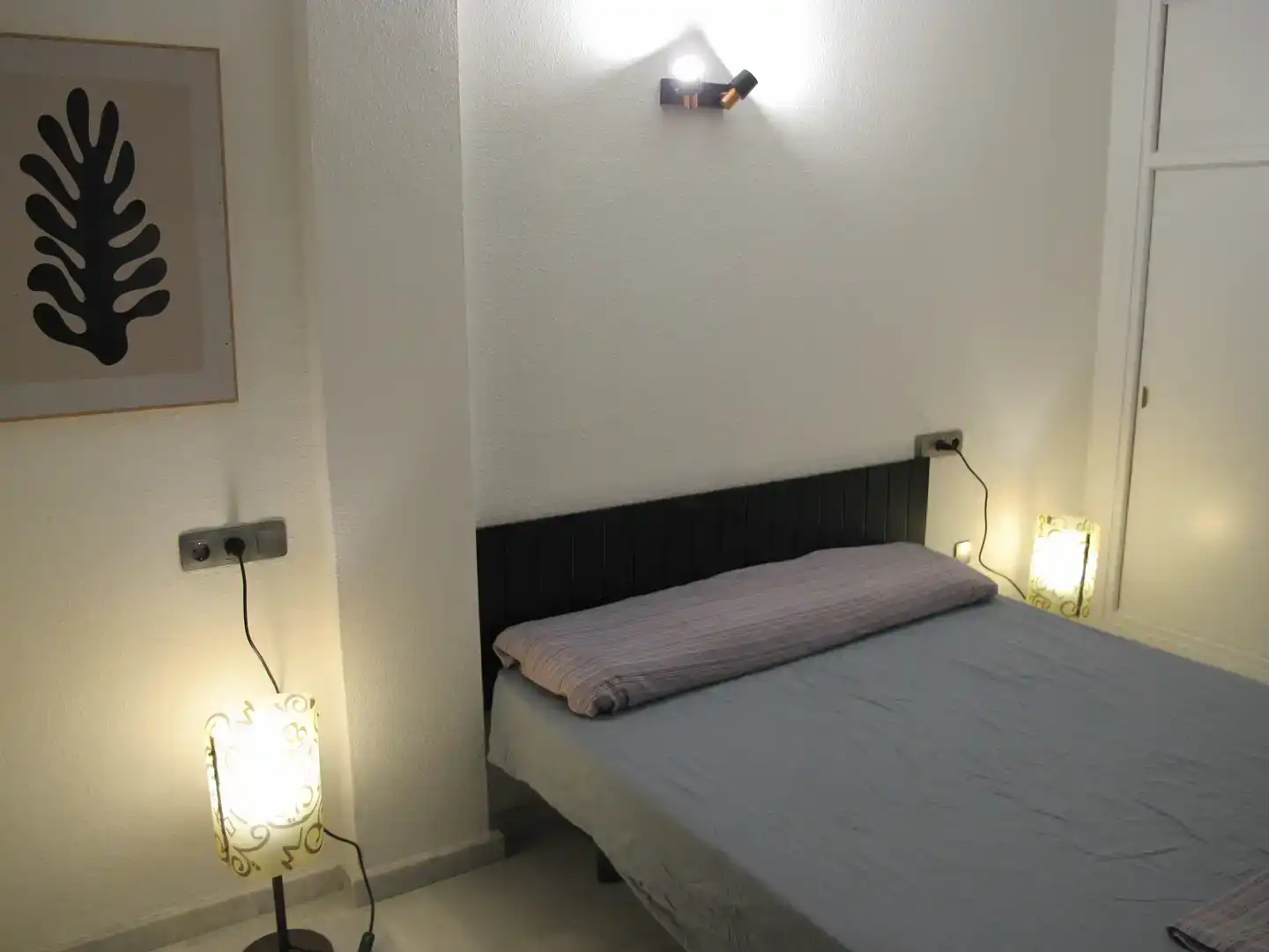 Schlafzimmer von Wohnung zur Miete in Sant Josep de sa Talaia mit Klimaanlage, Möbliert und Balkon