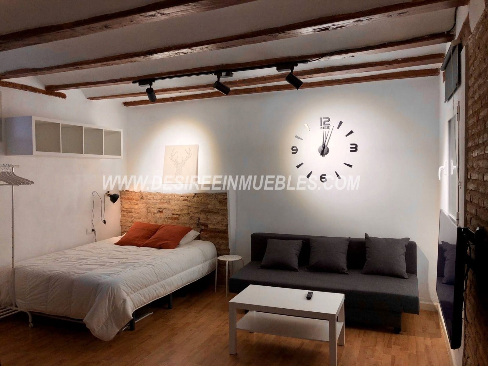 Bedroom of Loft for sale in  Valencia Capital  with Air Conditioner, Heating and Balcony