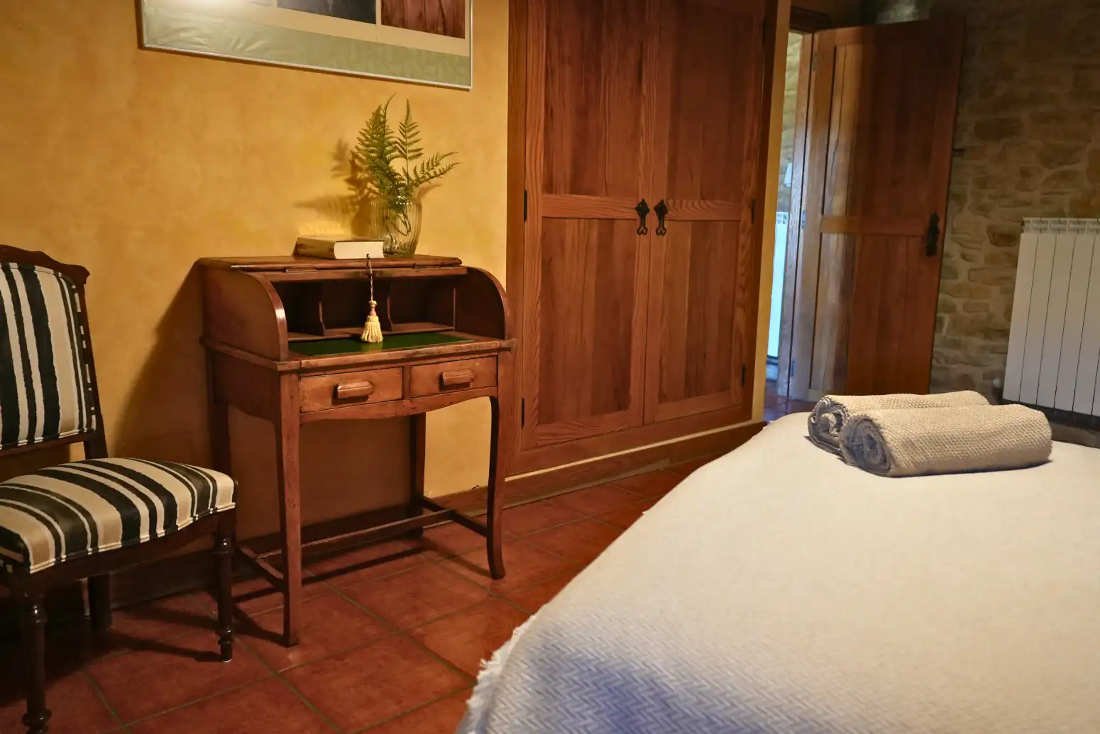 Bedroom of Houses for sale in Leoz / Leotz  with Heating, Terrace and Balcony