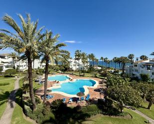 Jardí de Planta baixa en venda en Estepona amb Aire condicionat, Terrassa i Piscina
