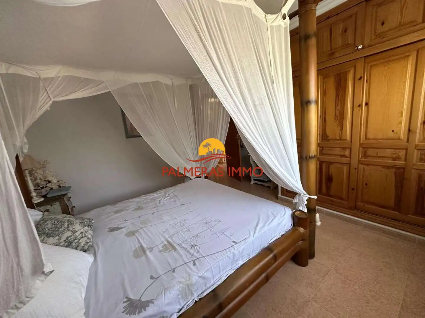 Schlafzimmer von Haus oder Chalet zum Verkauf in L'Ametlla de Mar  mit Klimaanlage, Schwimmbad und Möbliert