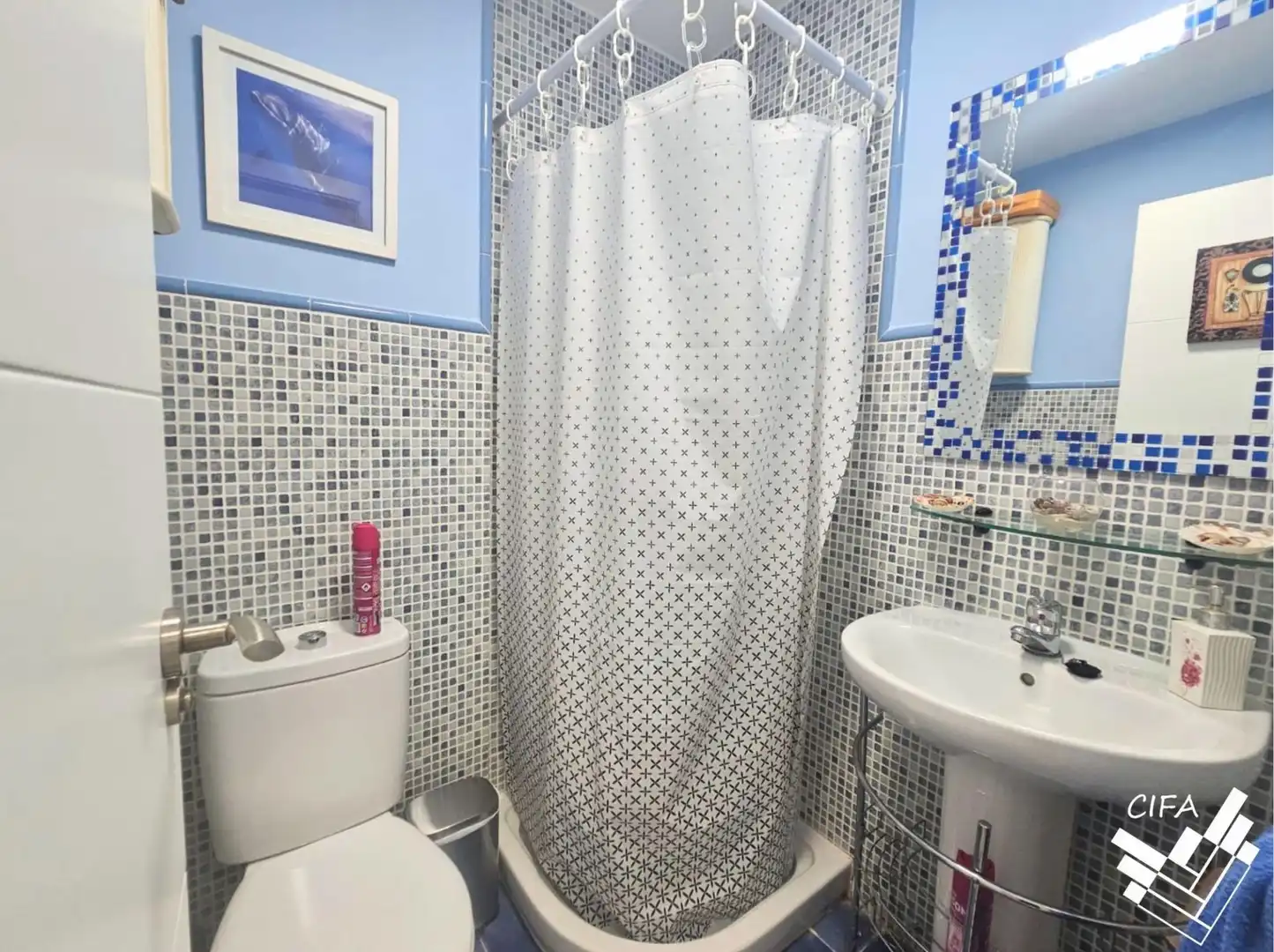 Bany de Apartament en venda en San Jorge / Sant Jordi amb Aire condicionat, Calefacció i Jardí privat