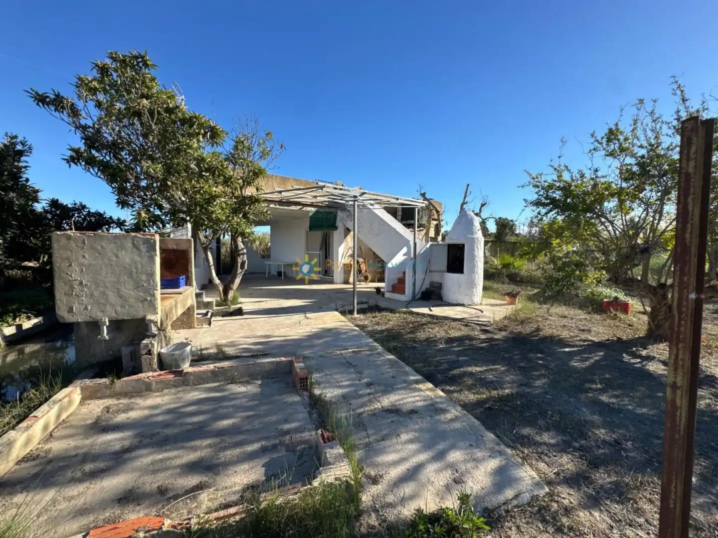Exterior view of Country homes for sale in Bellreguard  with Private garden, Terrace and Storage room
