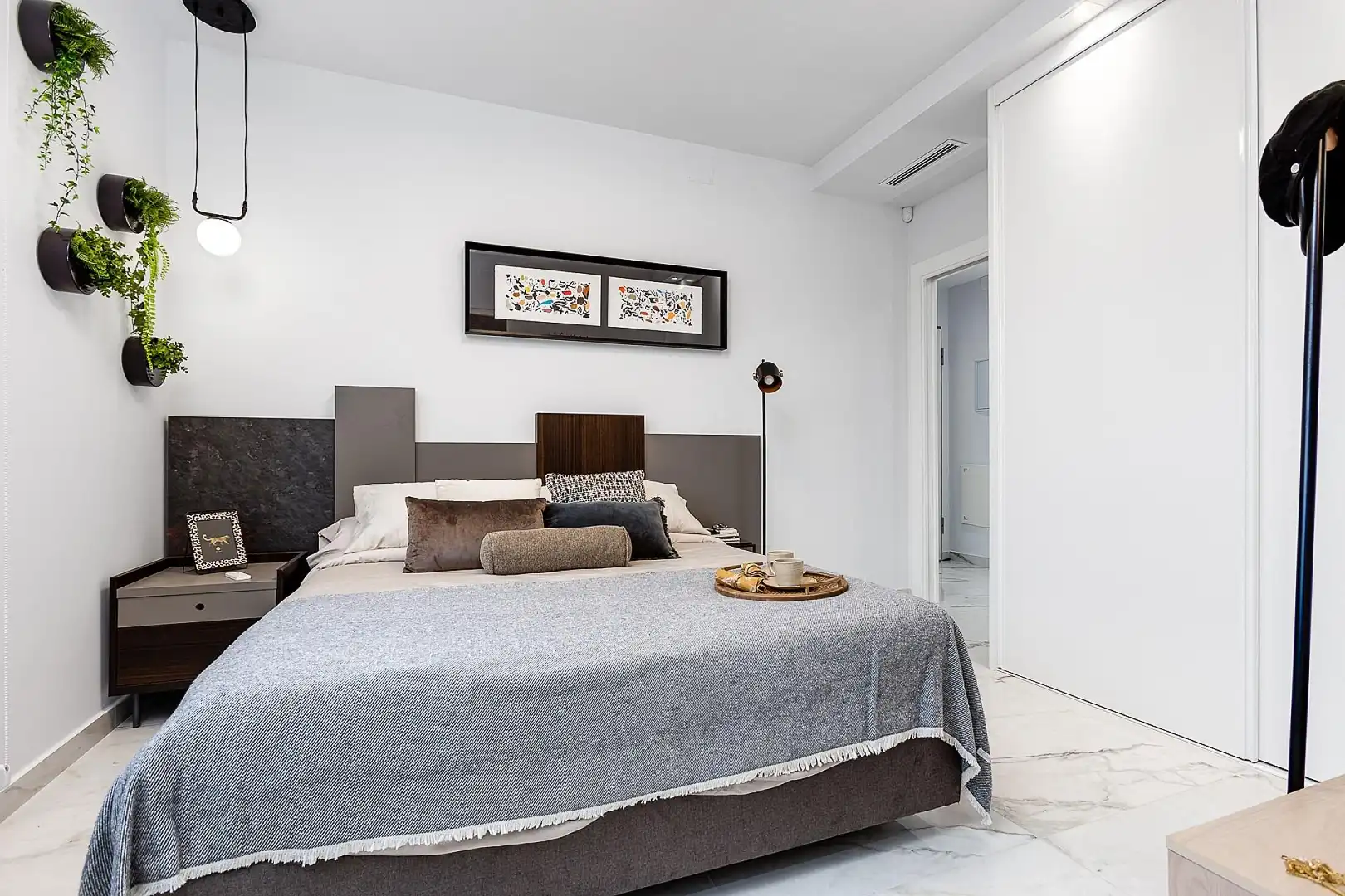 Bedroom of Apartments for sale in Orihuela  with Air Conditioner, Private garden and Terrace