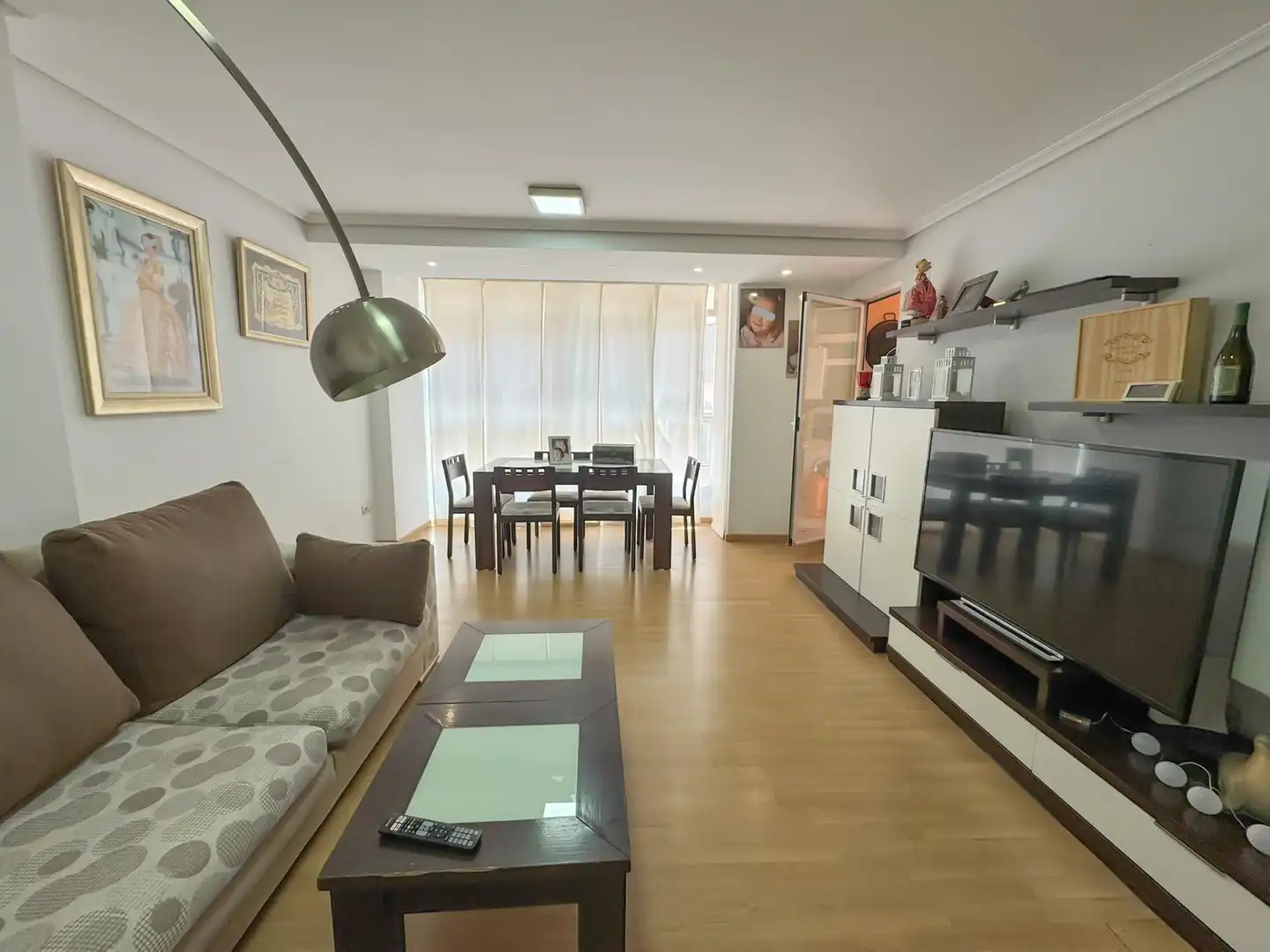 Sala d'estar de Pis en venda en Dénia amb Aire condicionat, Calefacció i Traster