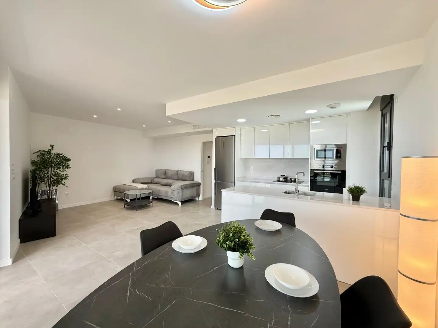 Sala d'estar de Apartament de lloguer en Orihuela amb Aire condicionat, Calefacció i Terrassa