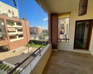 Exterior view of Flat to rent in Mairena del Aljarafe  with Air Conditioner, Private garden and Terrace