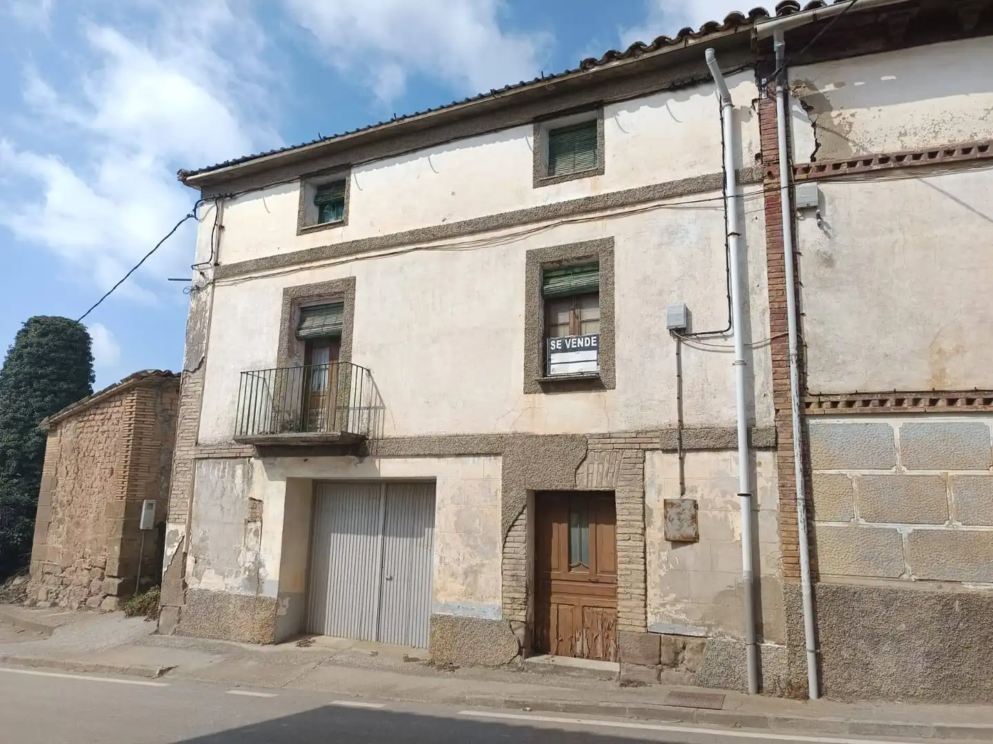 Vista exterior de Finca rústica en venta en Abiego