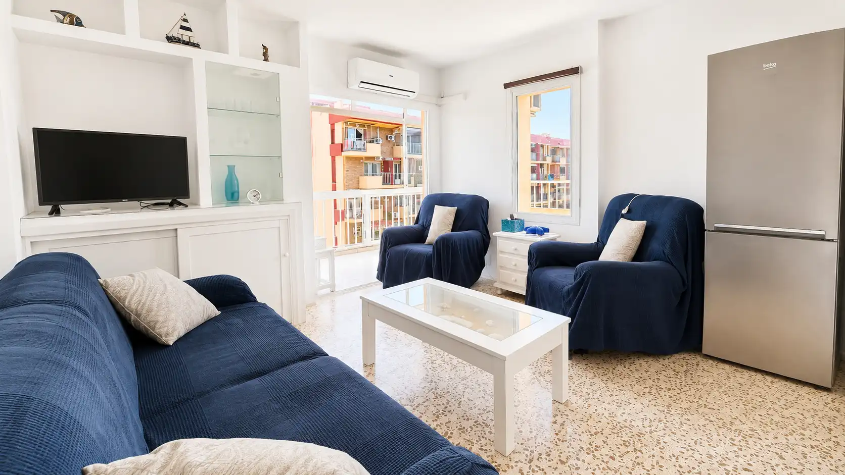 Living room of Apartments for sale in Benalmádena  with Air Conditioner, Heating and Terrace