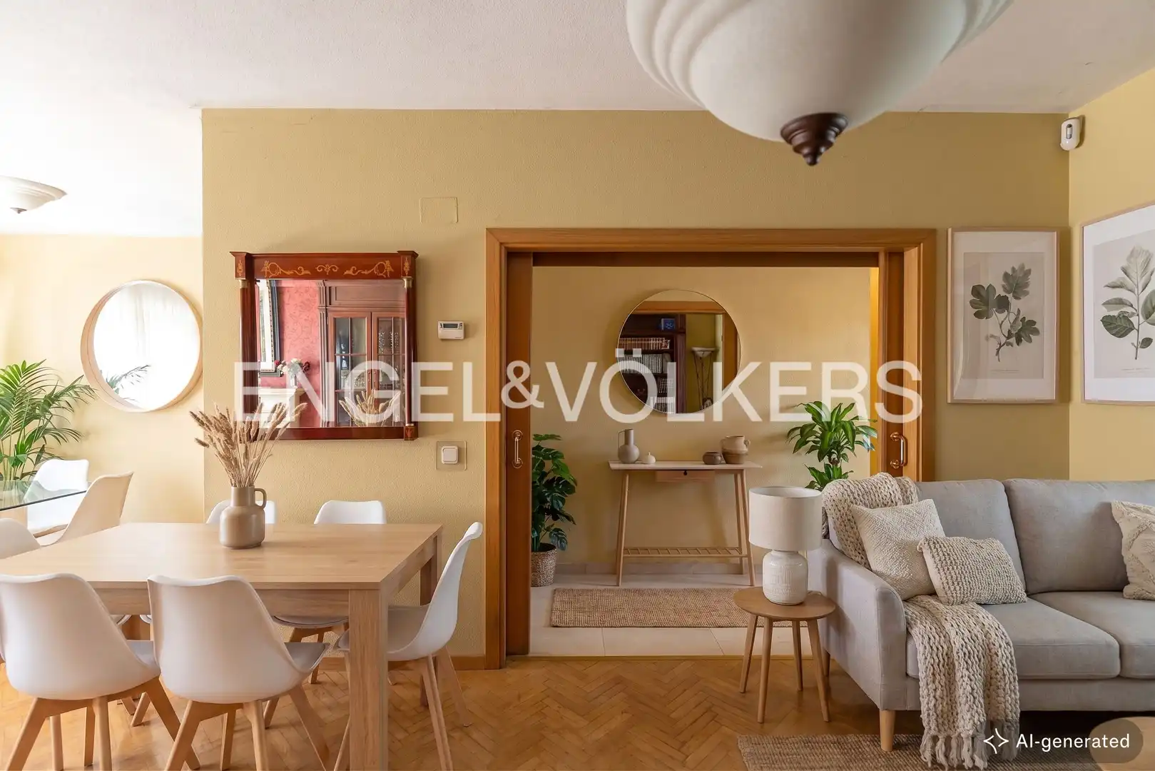 Dining room of Houses for sale in Madrid  with Air Conditioner, Heating and Private garden