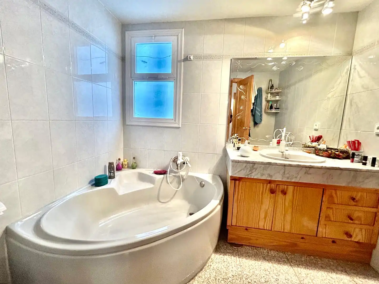 Baño de Casa adosada en venta en Paterna del Río con Calefacción, Terraza y Trastero