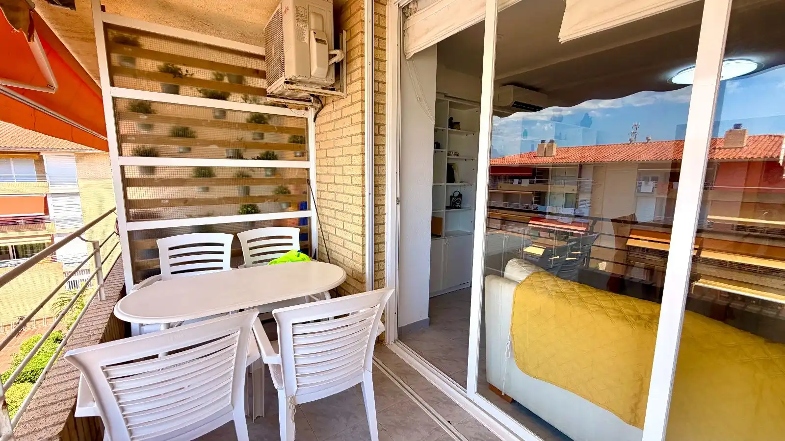 Balcony of Flat for sale in El Vendrell  with Air Conditioner, Heating and Terrace