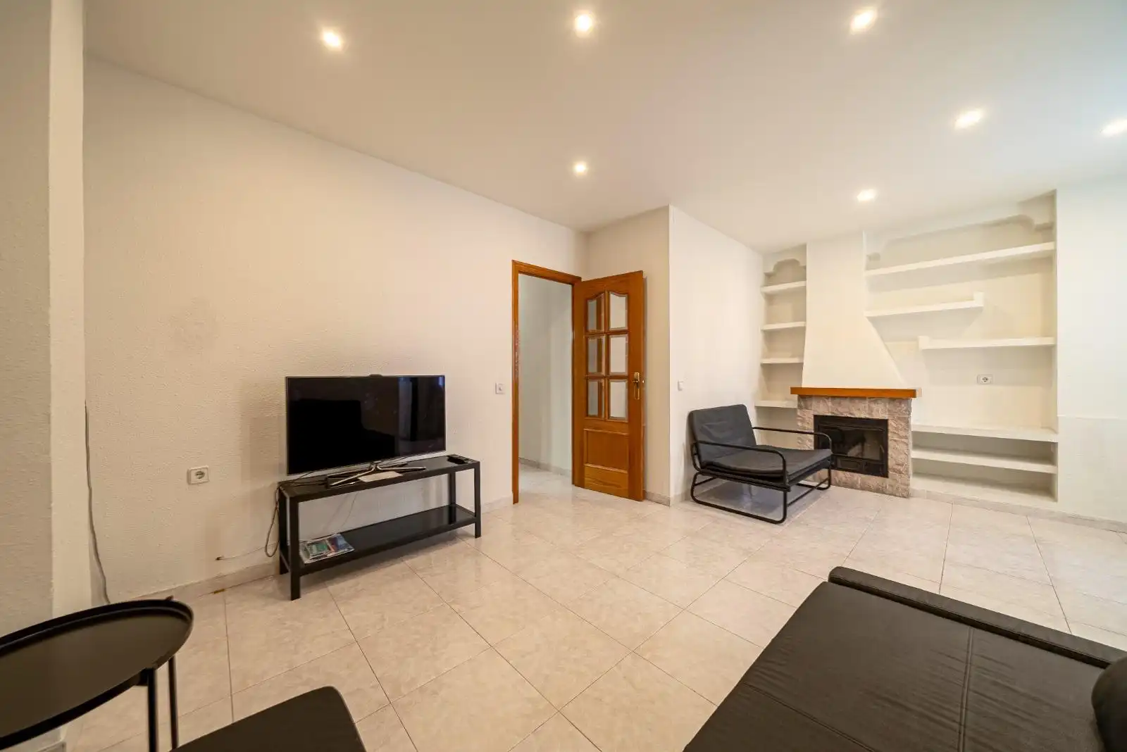 Sala d'estar de Apartament de lloguer en Alicante / Alacant amb Aire condicionat, Calefacció i Moblat