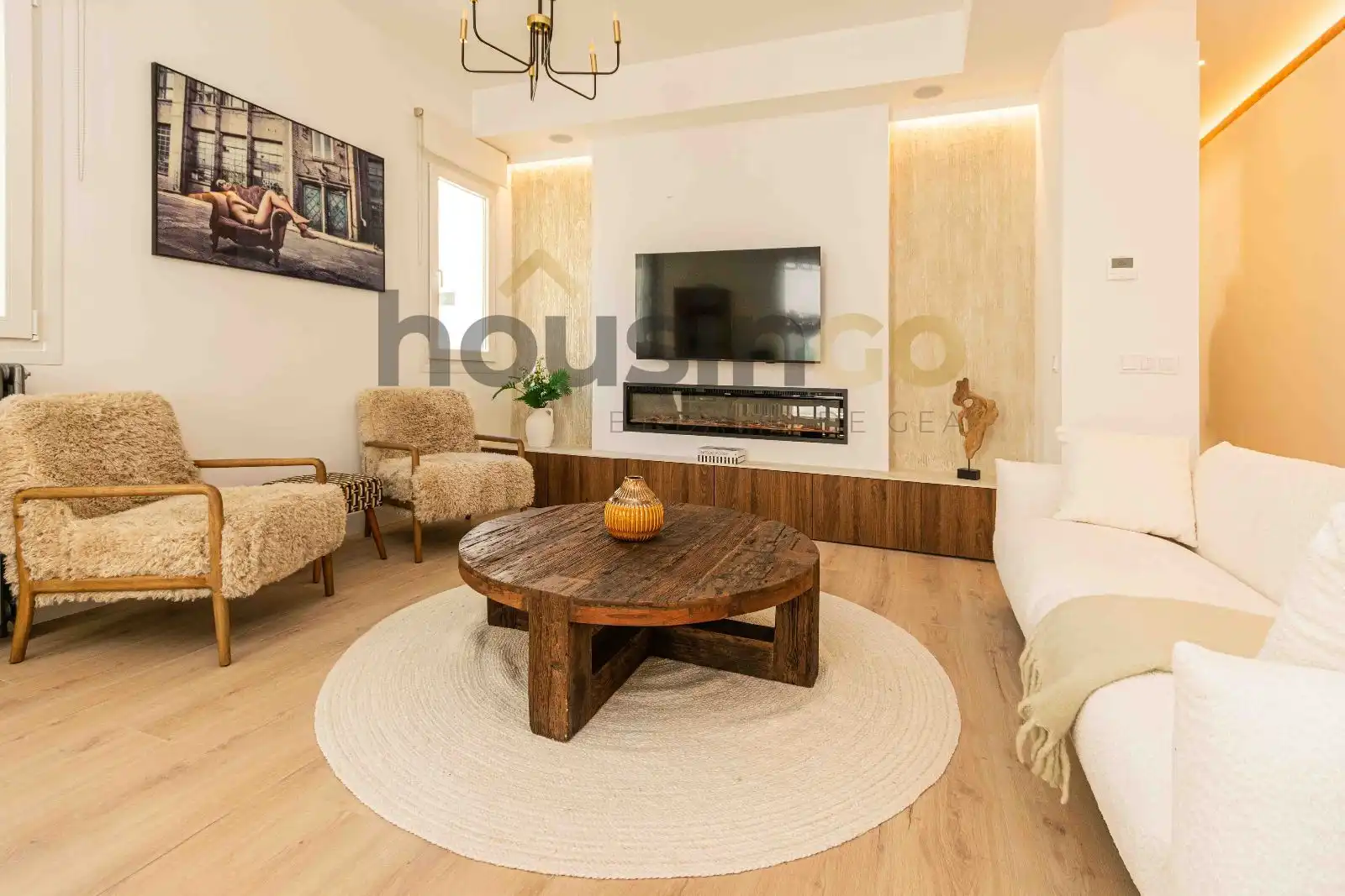 Sala de estar de Ático en venta en Madrid con Aire acondicionado, Calefacción y Terraza