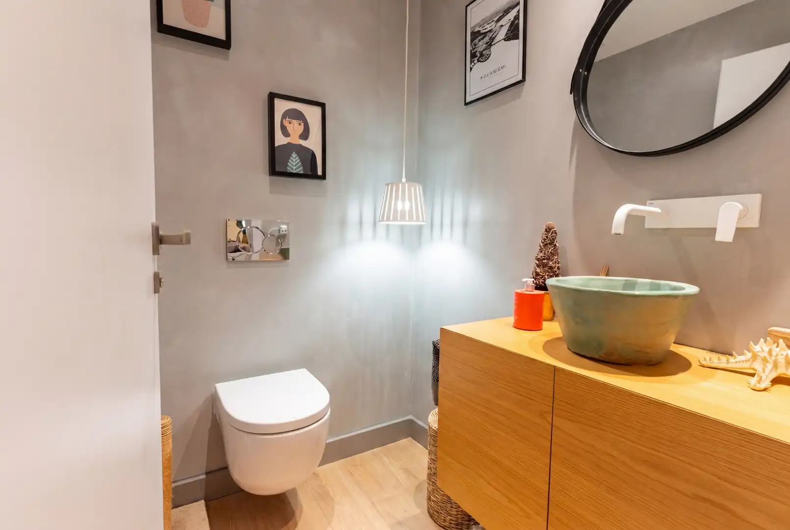 Badezimmer von Haus oder Chalet zum Verkauf in Almoster mit Heizung, Privatgarten und Terrasse