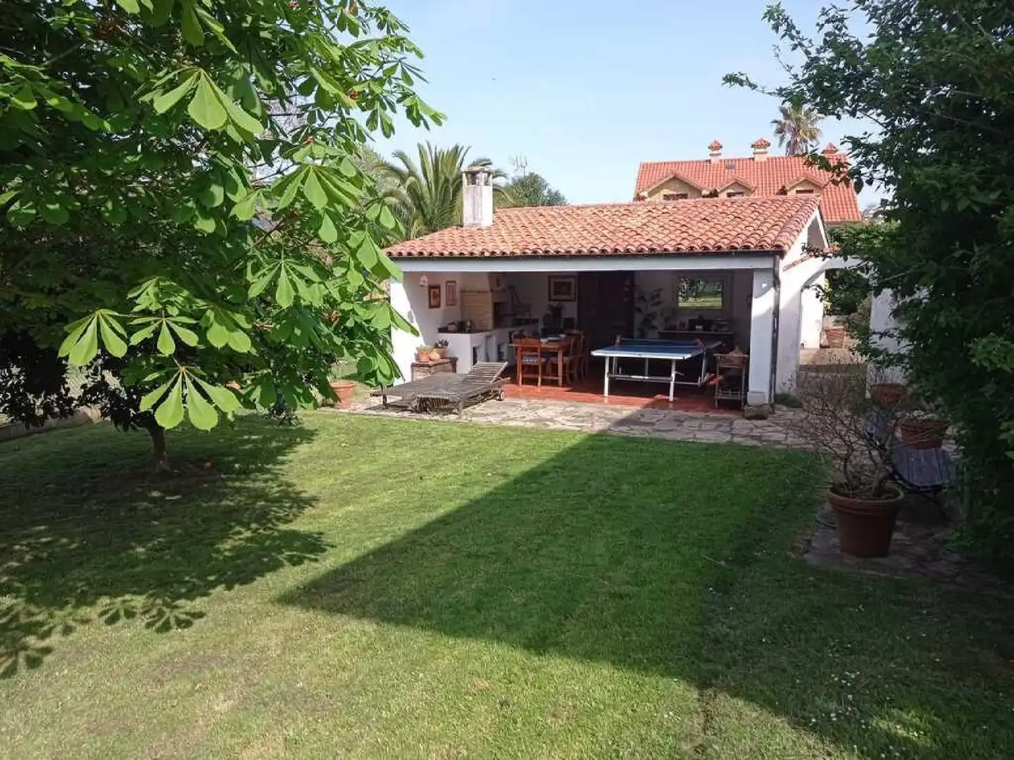 Garden of Houses for sale in Gijón 