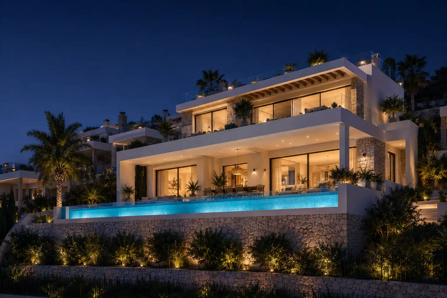 Vista exterior de Residencial en venda en Marbella