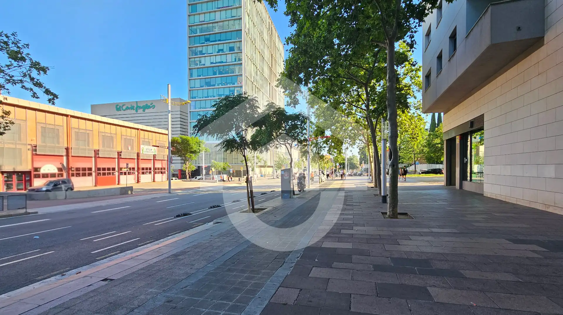 Vista exterior de Pis en venda en Barcelona amb Aire condicionat i Calefacció