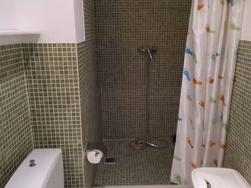 Bathroom of Study for rent in Motril  with Air Conditioner, Furnished and Washing machine