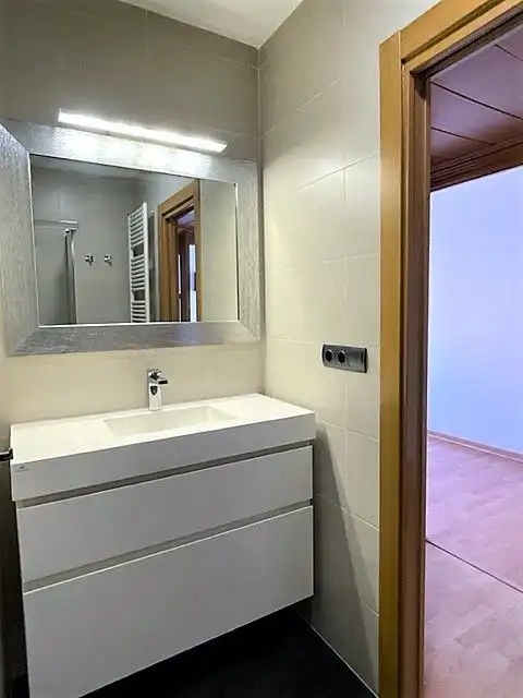Bathroom of Flat for rent in Castelldefels  with Heating, Parquet flooring and Balcony