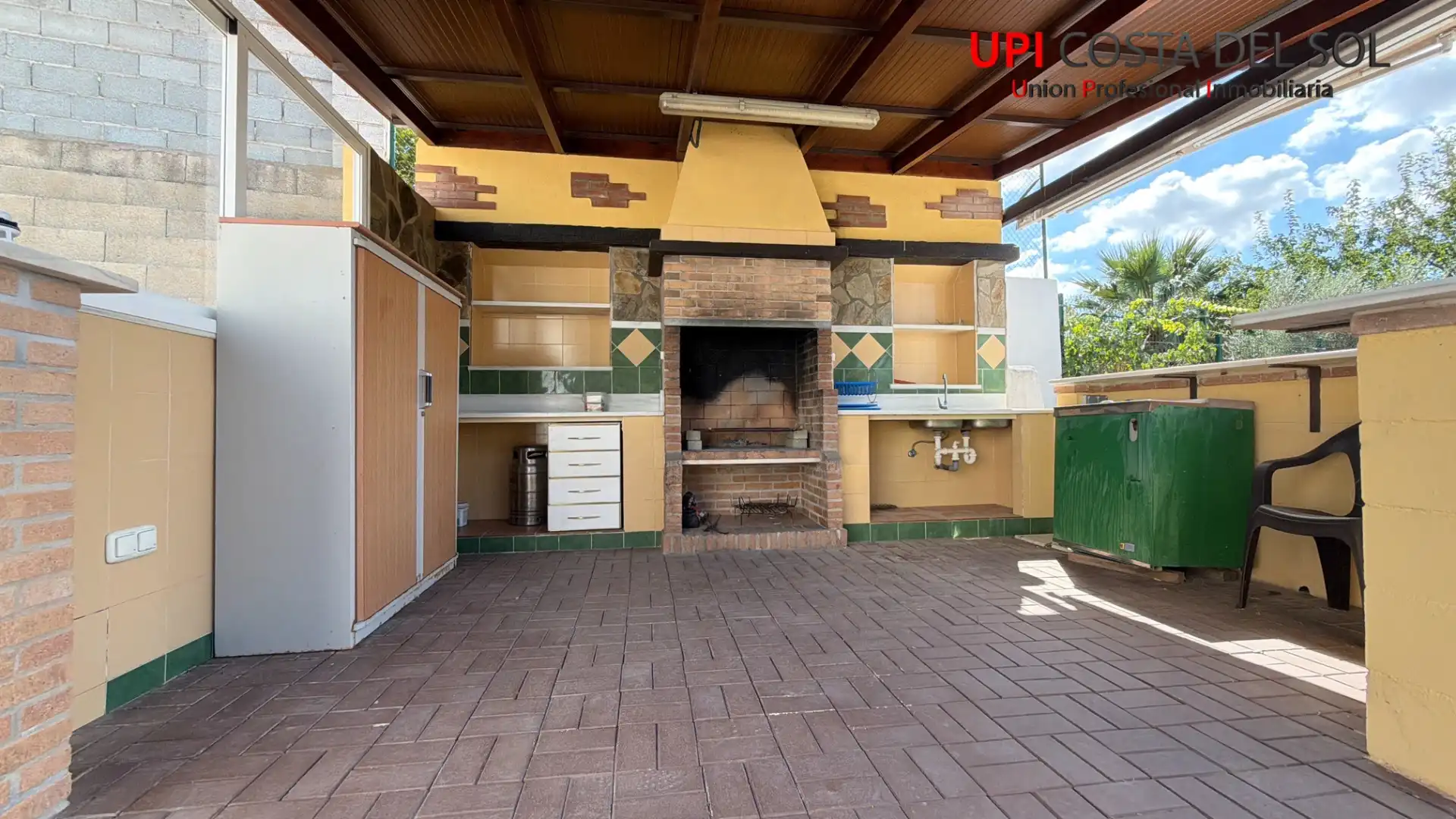 Terraza de Finca rústica en venta en Cártama con Aire acondicionado, Jardín privado y Terraza