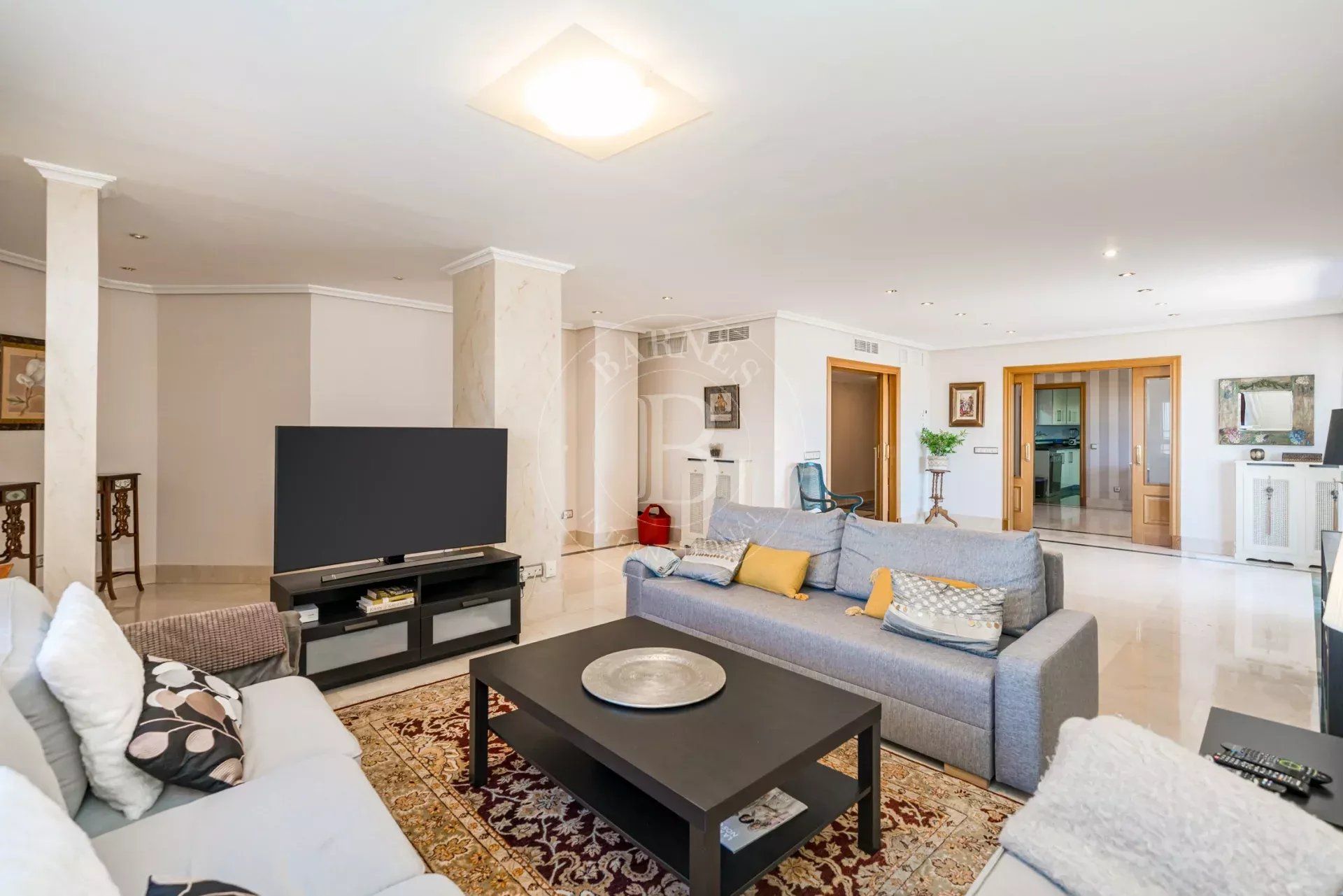 Living room of Flat for rent in  Madrid Capital  with Air Conditioner, Heating and Terrace