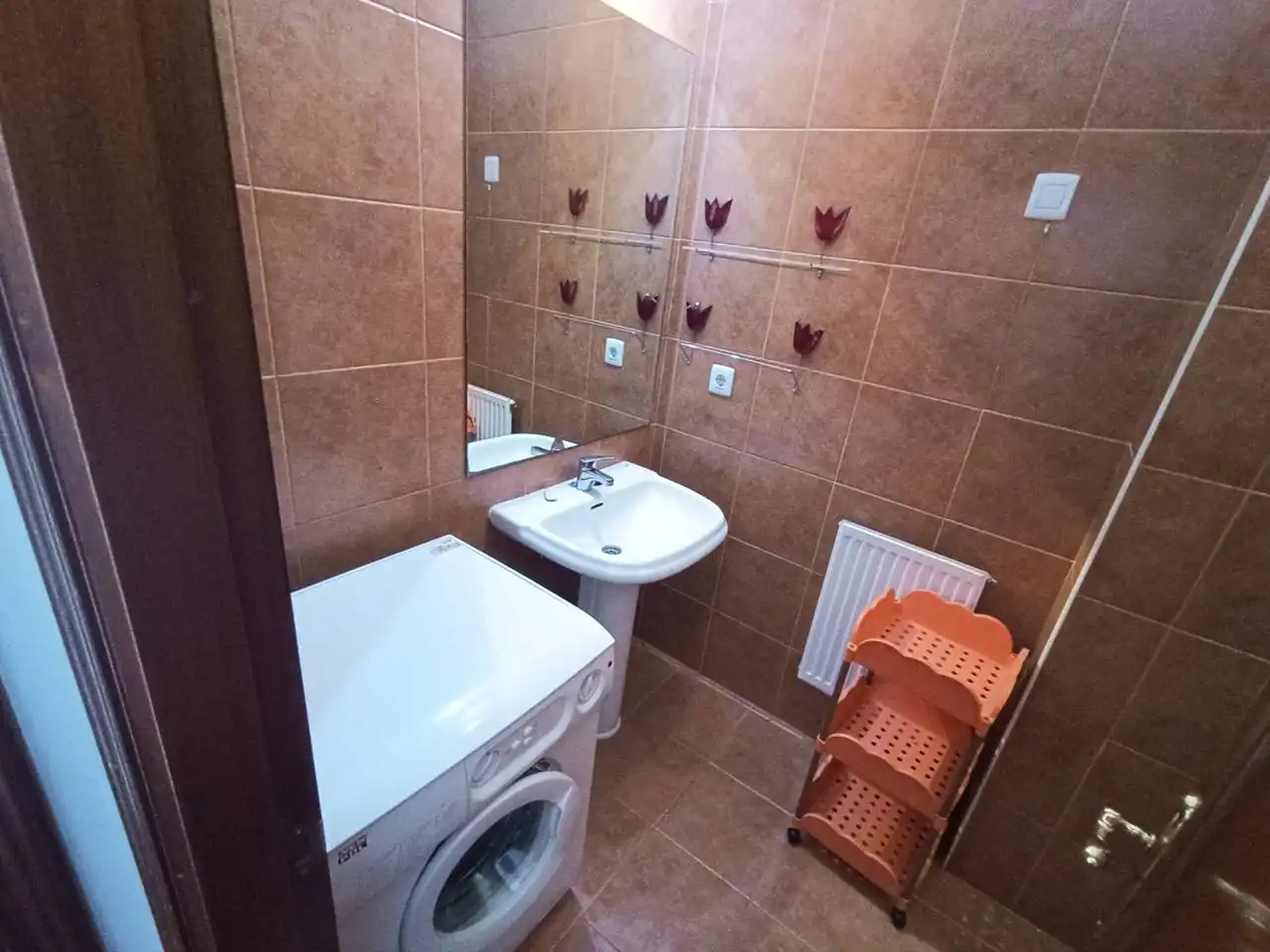Bathroom of Flat for rent in Brión  with Heating, Terrace and Storage room