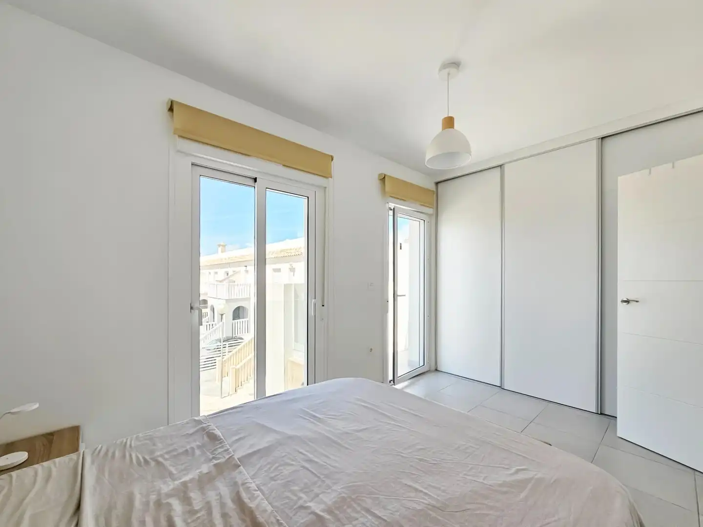 Bedroom of Houses for rent in Santa Pola  with Air Conditioner, Heating and Private garden