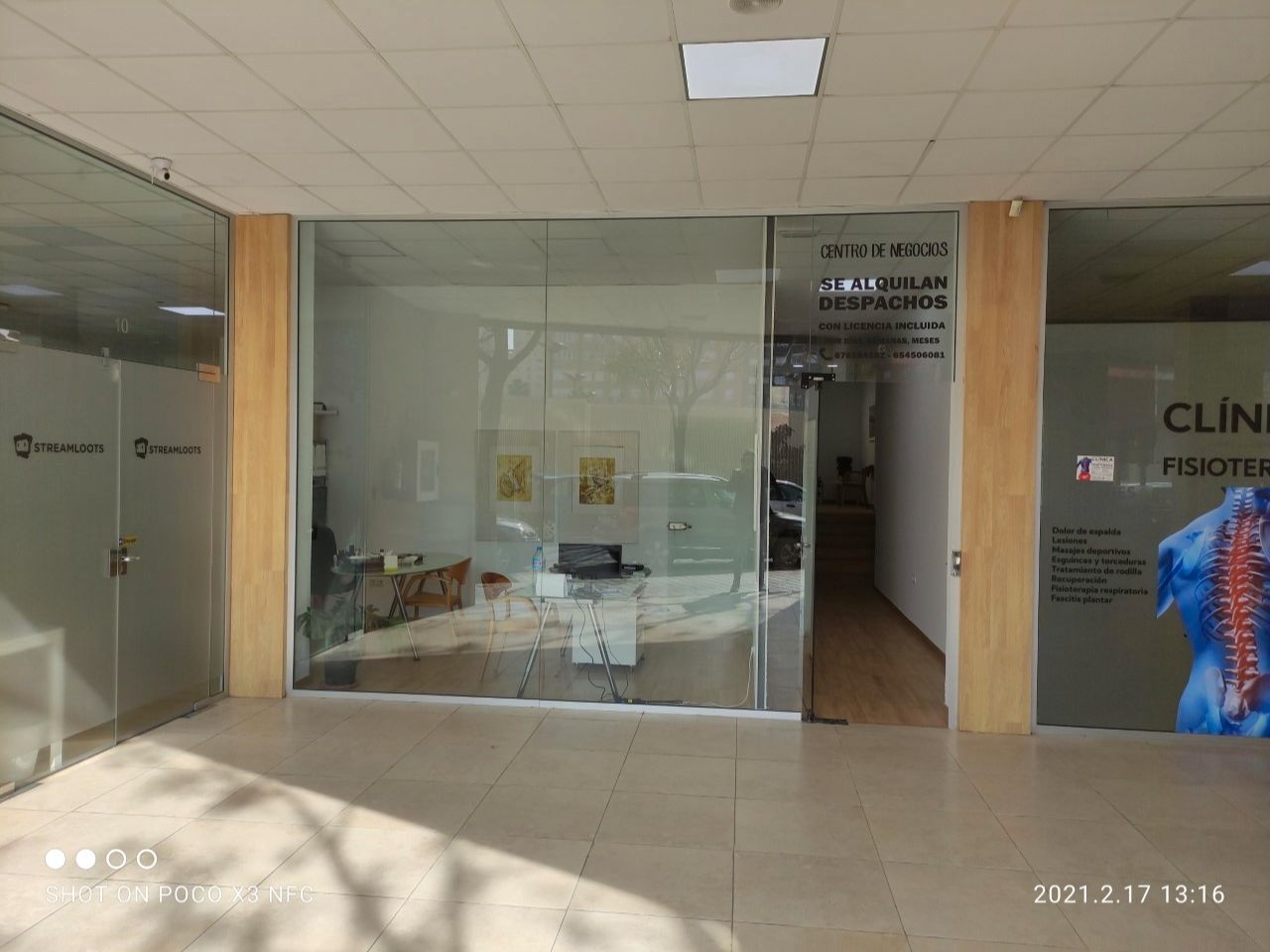 Oficina de alquiler en  Valencia Capital con Aire acondicionado, Calefacción y Amueblado