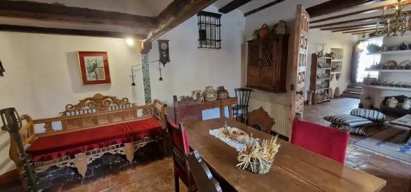 Dining room of Country homes for sale in Rubielos de Mora  with Air Conditioner, Heating and Terrace