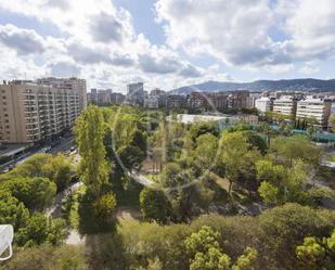 Exterior view of Attic for sale in  Barcelona Capital  with Air Conditioner, Heating and Terrace