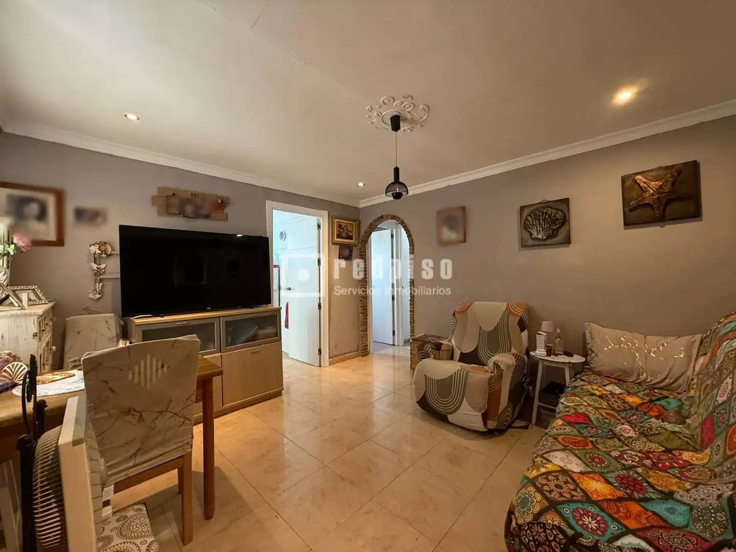 Sala de estar de Piso en venta en Málaga con Aire acondicionado