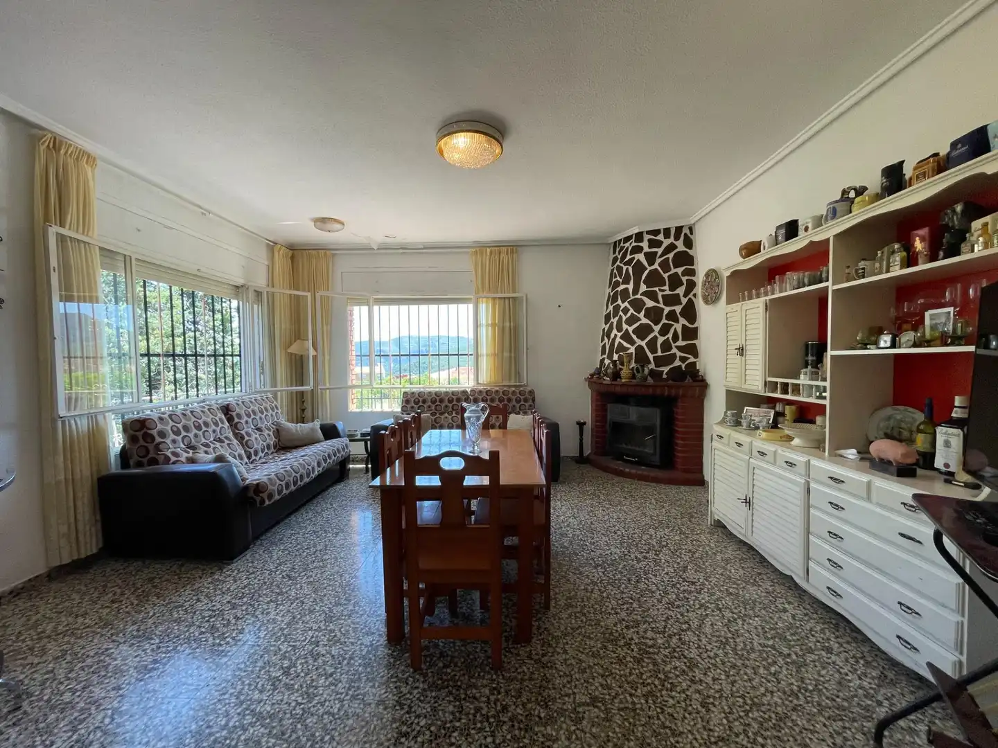 Sala de estar de Casa o chalet en venta en Chera con Terraza y Balcón