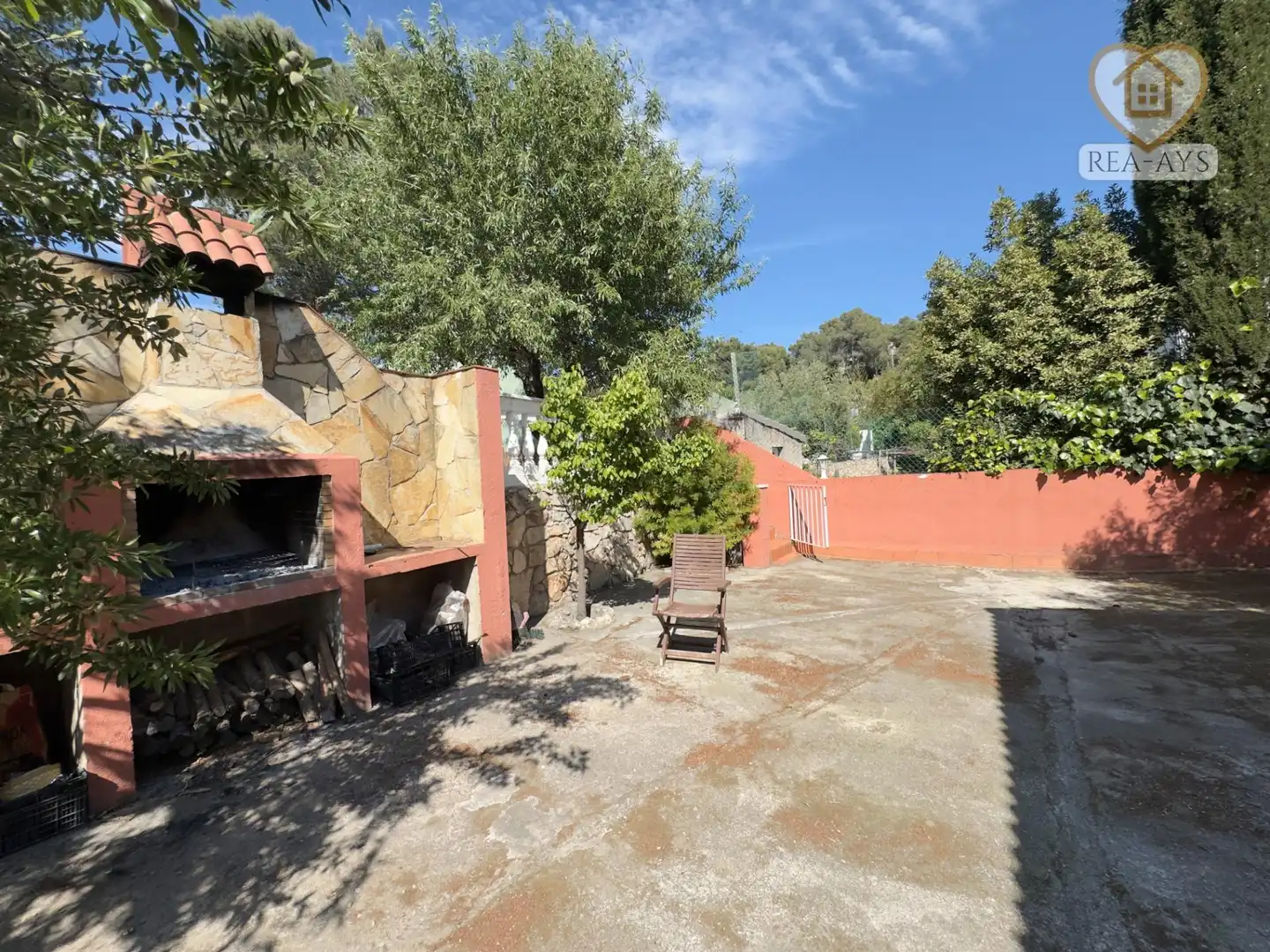Jardí de Casa o xalet en venda en Vallirana amb Calefacció, Jardí privat i Terrassa