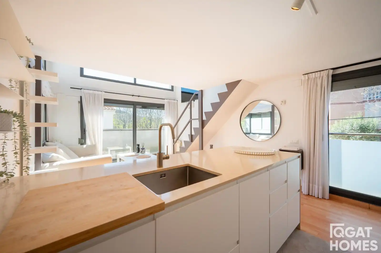 Cocina de Piso en venta en Sant Cugat del Vallès con Aire acondicionado, Calefacción y Terraza