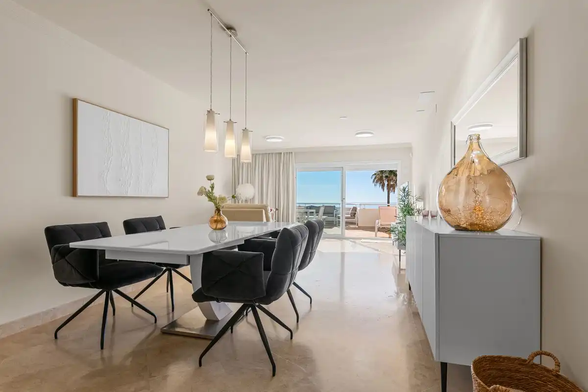 Dining room of Apartments for sale in Estepona Pueblo