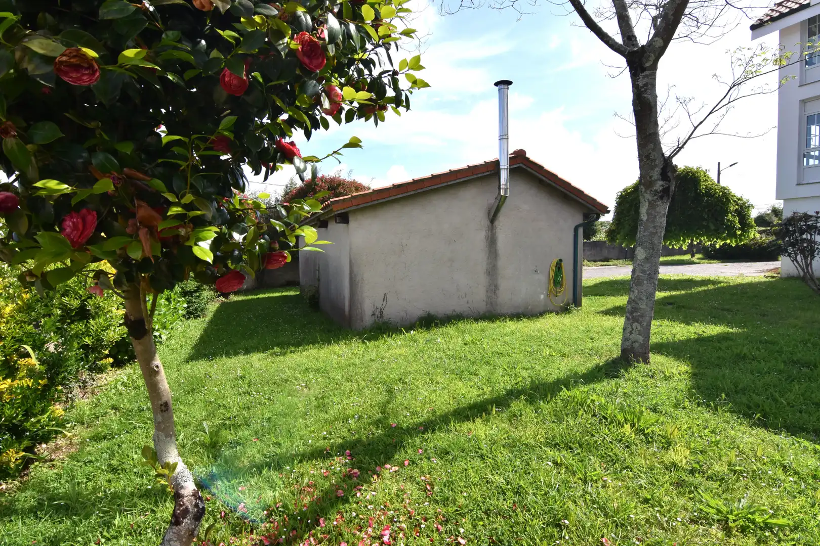 Garden of Houses for sale in Sada (A Coruña)  with Heating, Private garden and Parquet flooring