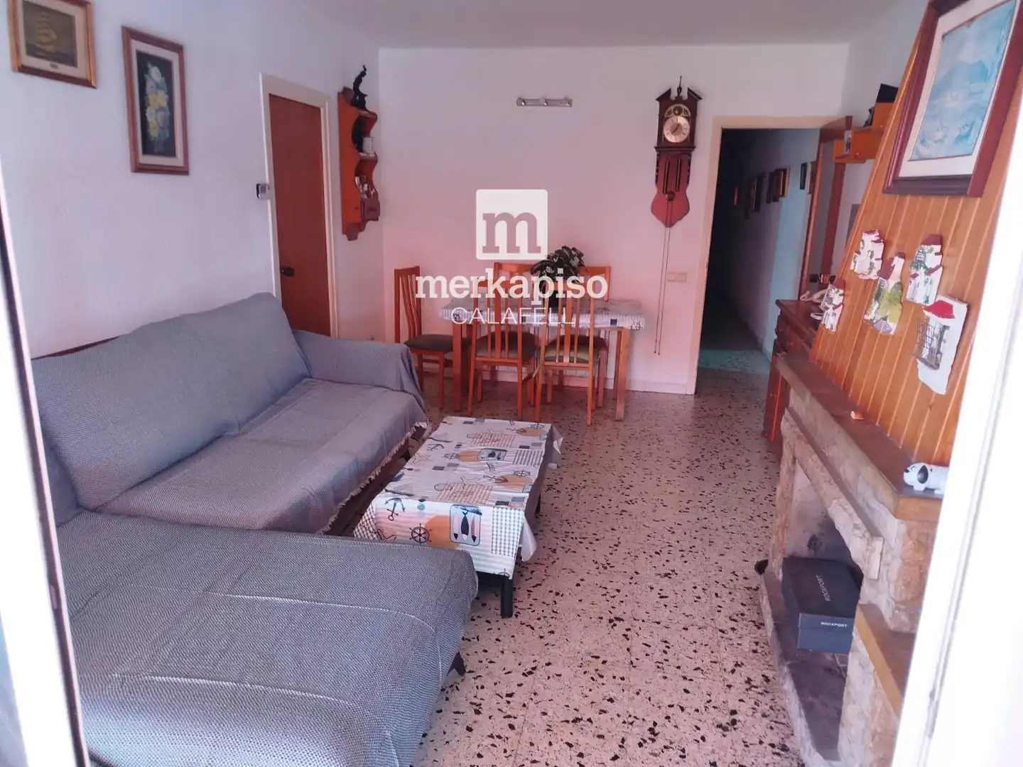Sala d'estar de Pis en venda en Cunit amb Calefacció, Terrassa i Traster