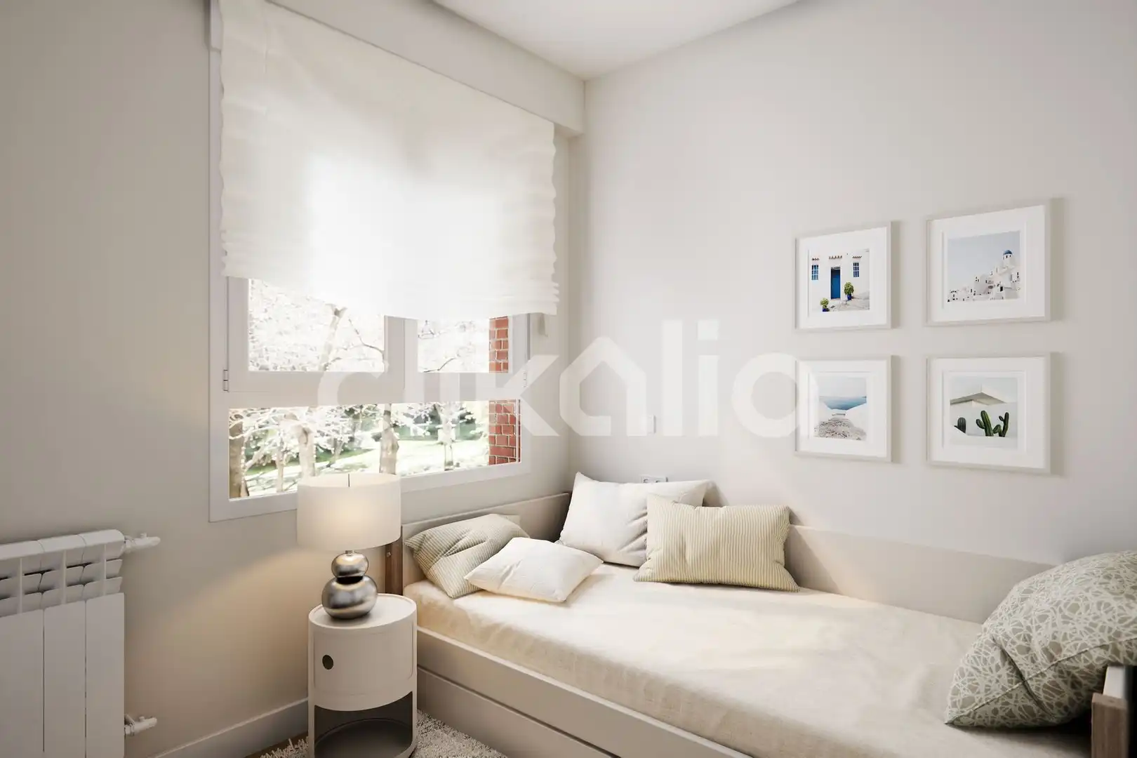 Bedroom of Flat for sale in Madrid  with Air Conditioner, Heating and Terrace