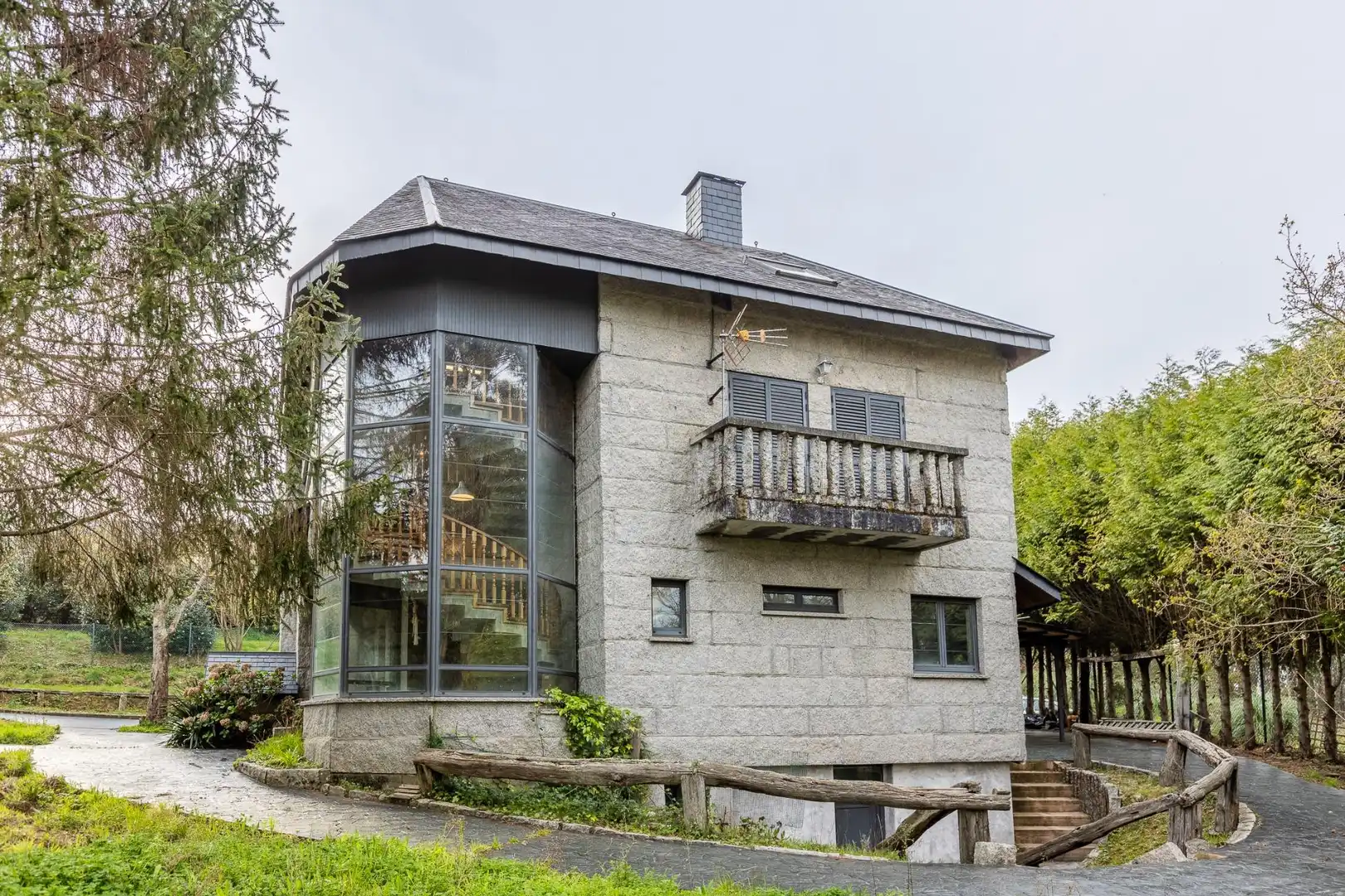 Exterior view of Houses for sale in Sada (A Coruña)