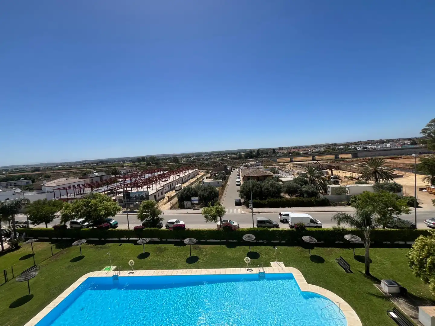 Exterior view of Flat for sale in Jerez de la Frontera  with Air Conditioner, Heating and Private garden